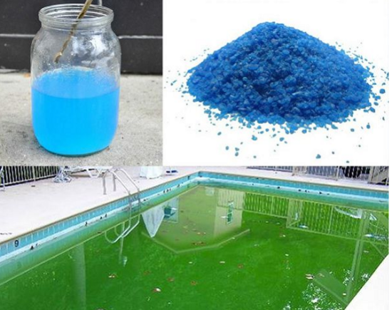 Hóa chất xử lý nước sinh hoạt Clo và Đồng Sunfat