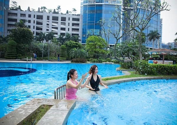 Bể Bơi ngoài trời Garden Pool (Keangnam)