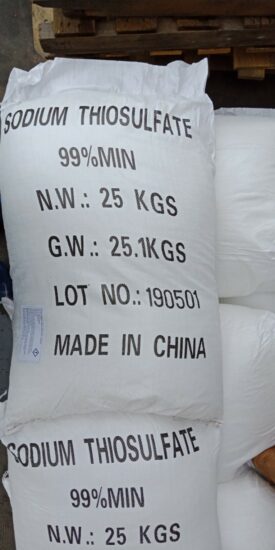 Sodium Thiosulfate Hóa chất tẩy mùi loại bỏ chất gây hại trong nguồn nước